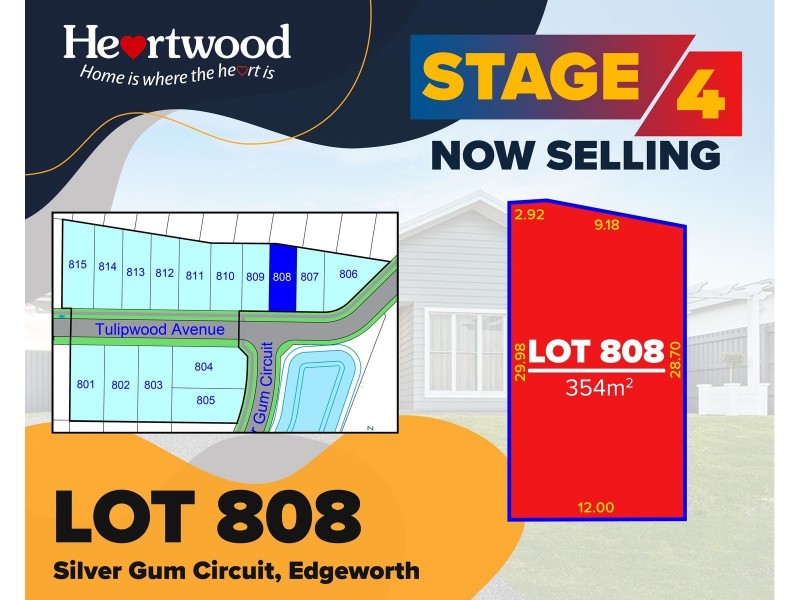 Lot Lot, 808 Tulipwood Avenue, Edgeworth NSW 2285