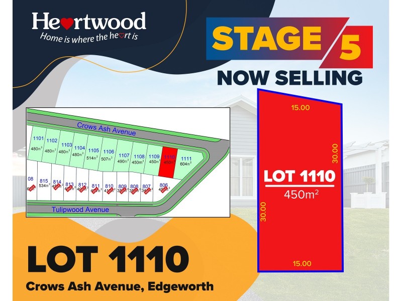 Lot Lot , 1110 Crows Ash Avenue, Edgeworth NSW 2285