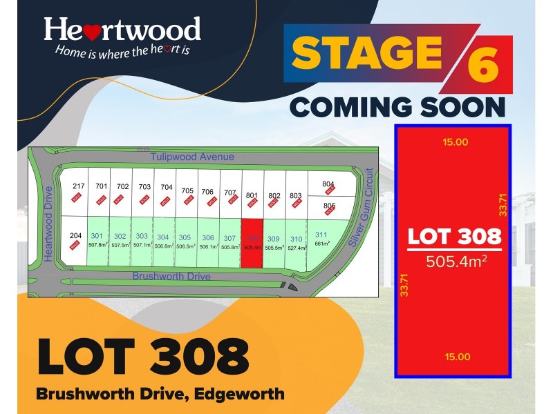 Lot Lot , 308 Brushworth Drive, Edgeworth NSW 2285
