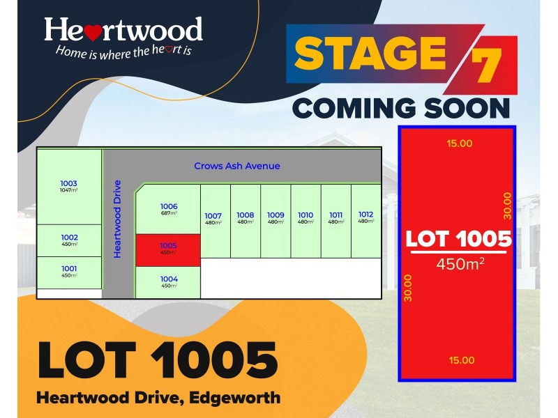 Lot Lot, 1005 Heartwood Drive, Edgeworth NSW 2285