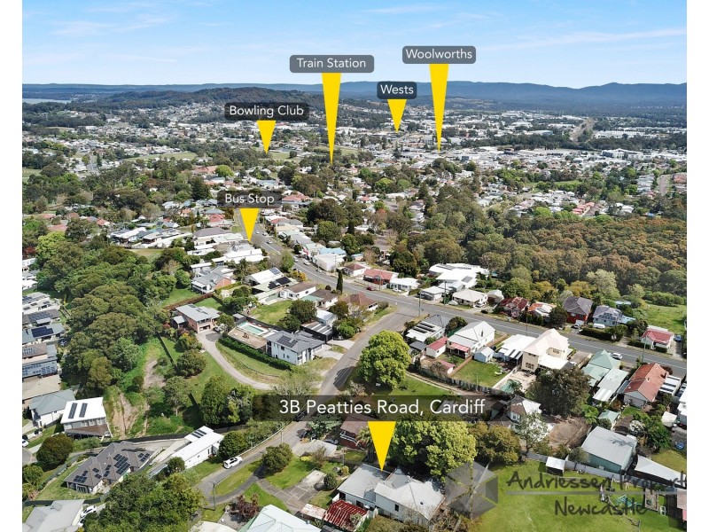 Flats 1-3/3B Peatties Road, Cardiff NSW 2285