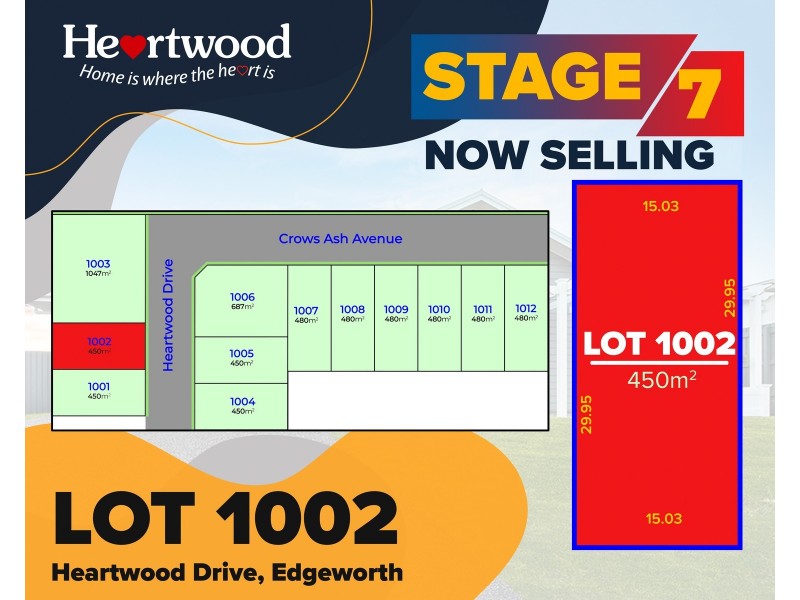 Lot Lot, 1002 Heartwood Drive, Edgeworth NSW 2285