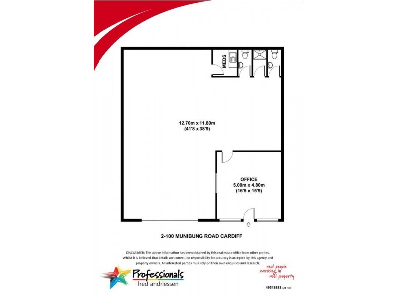 2/100 Munibung Road, Cardiff NSW 2285 Floorplan