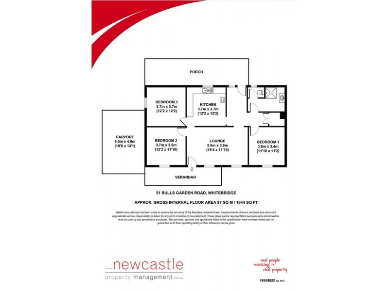 51 Bulls Garden  Road, Whitebridge NSW 2290