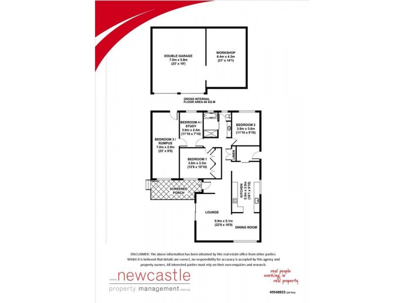 39 Durham Drive, Edgeworth NSW 2285 Floorplan