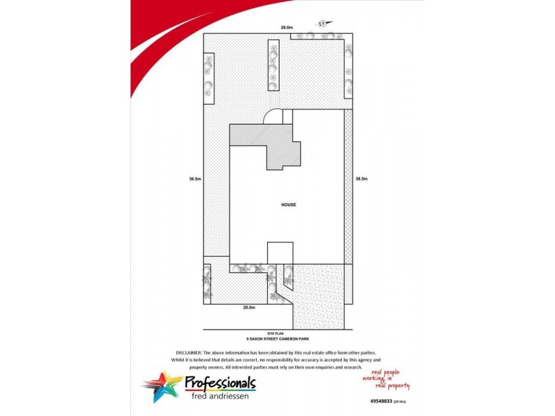 9 Saxon Street, Cameron Park NSW 2285 Floorplan