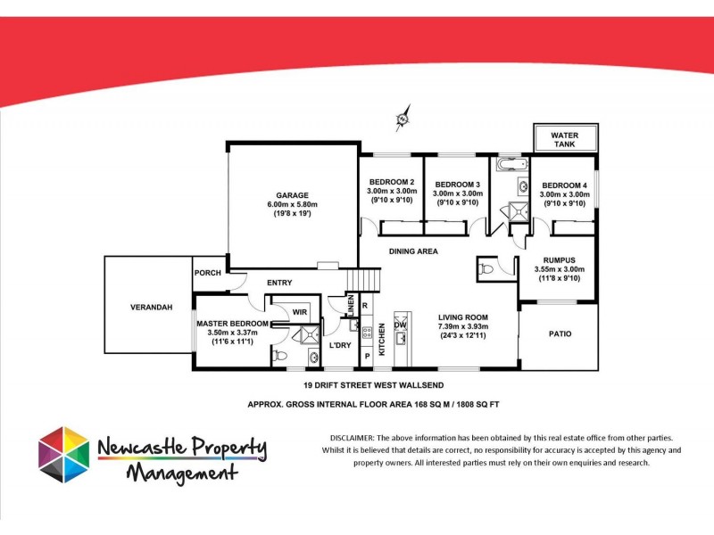 19 Drift Street, West Wallsend NSW 2286 Floorplan