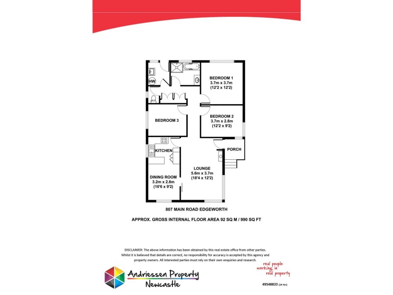 Edgeworth NSW 2285 Floorplan