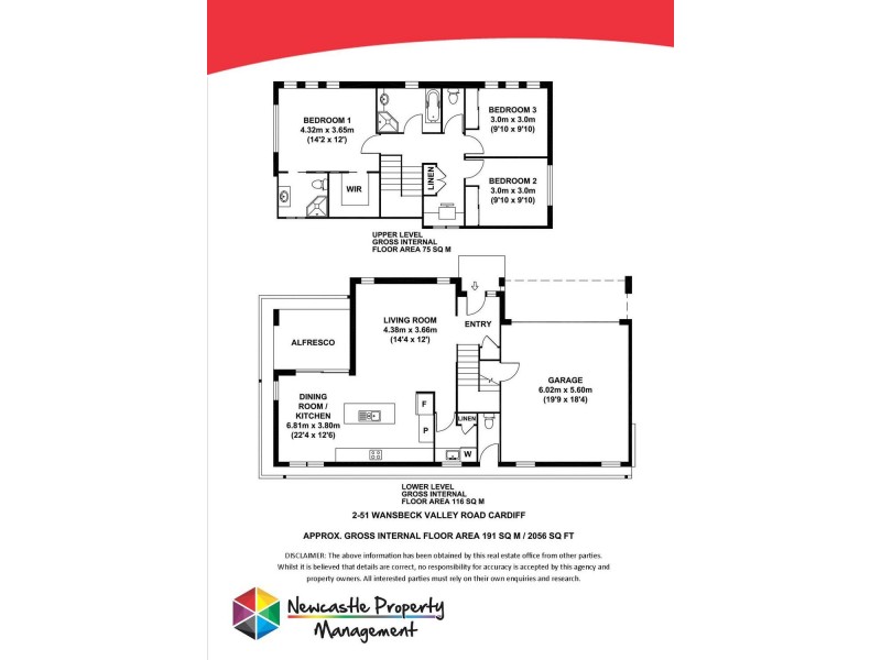2/51 Wansbeck Valley Road, Cardiff NSW 2285 Floorplan