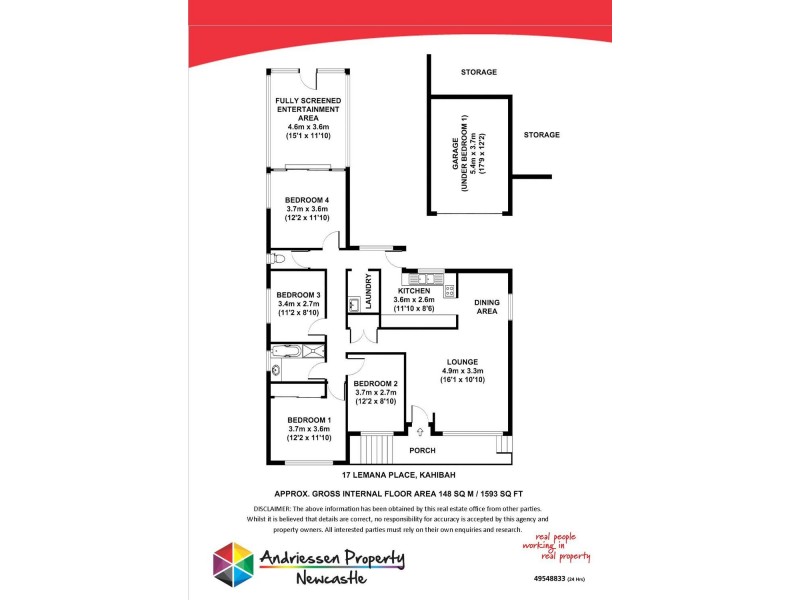 Kahibah NSW 2290 Floorplan