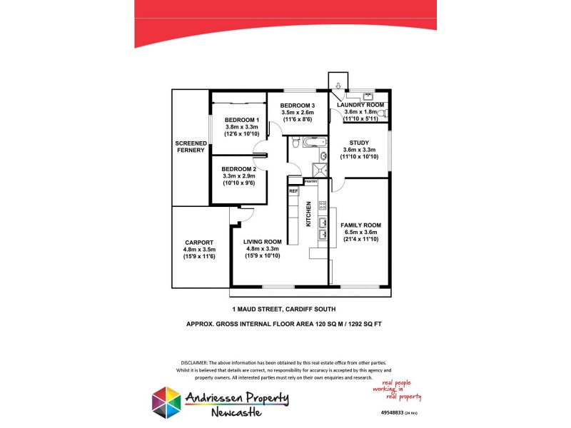 Cardiff South NSW 2285 Floorplan