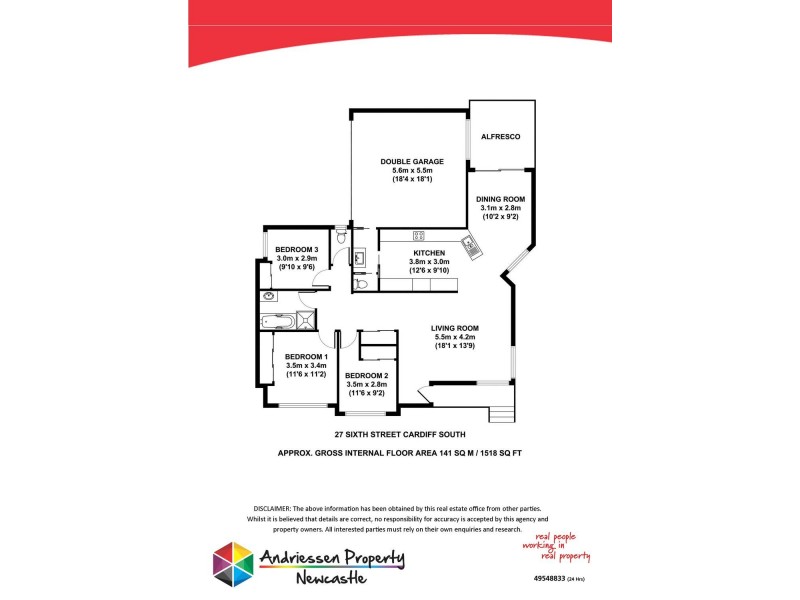 Cardiff South NSW 2285 Floorplan