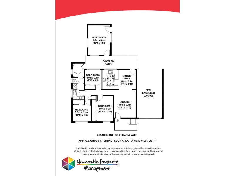 8 Macquarie Street, Arcadia Vale NSW 2283 Floorplan