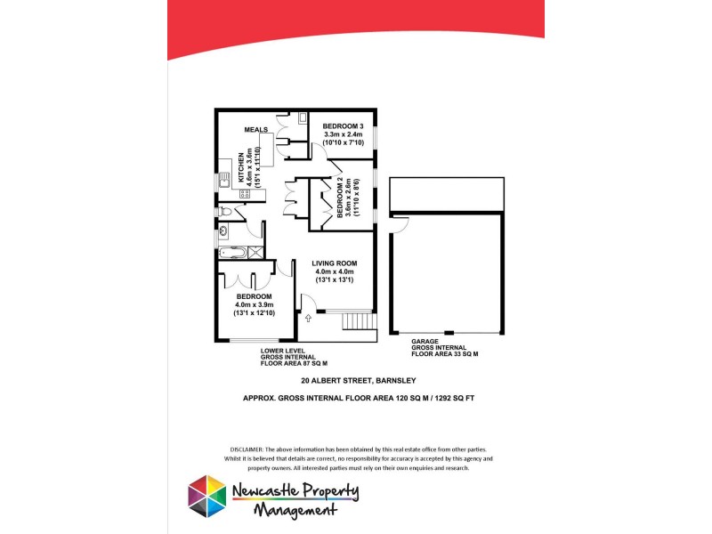 20 Albert Street, Barnsley NSW 2278 Floorplan