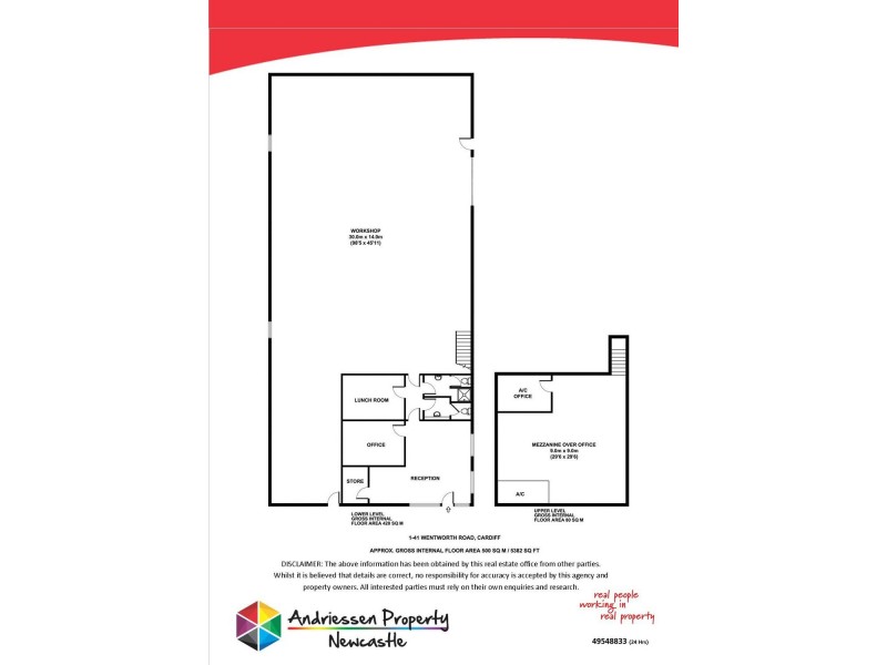 1/41 Wentworth Road, Cardiff NSW 2285 Floorplan