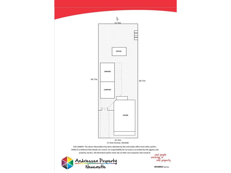 22 Rose Avenue, Glendale NSW 2285 Floorplan