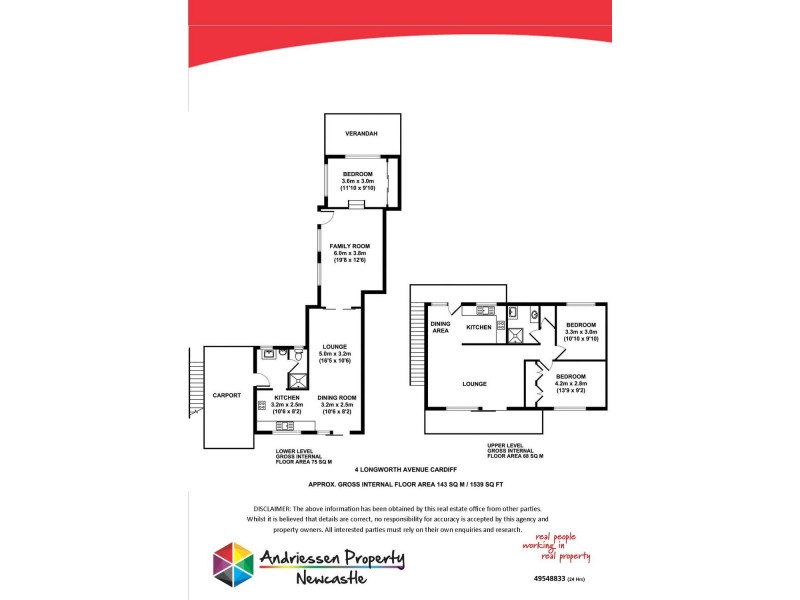 4 Longworth Avenue, Cardiff NSW 2285 Floorplan