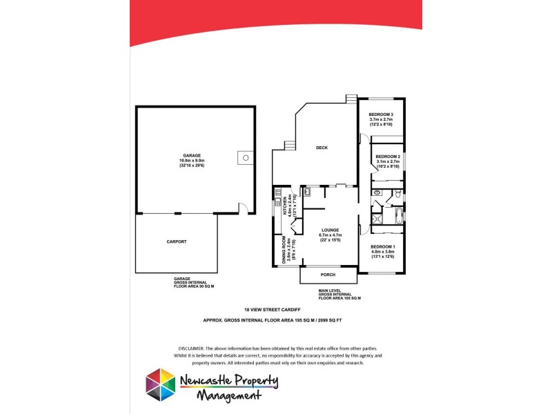 18 View Street, Cardiff NSW 2285 Floorplan