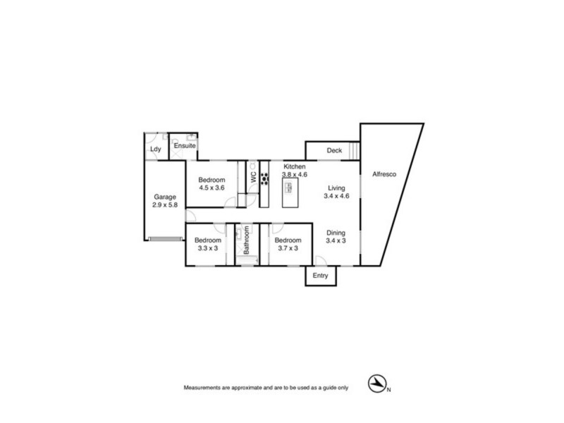 2 Alfred Street, Cardiff NSW 2285 Floorplan