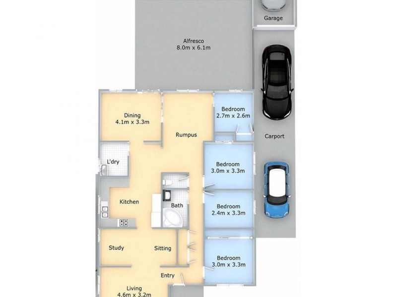 61 Second Street, Cardiff South NSW 2285 Floorplan