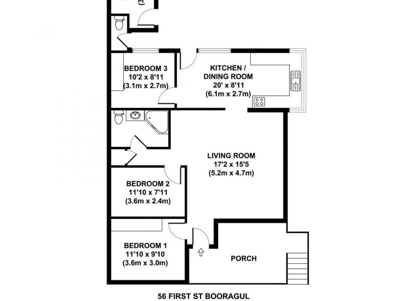56 First Street, Booragul NSW 2284 Floorplan