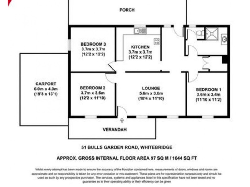 51 Bulls Garden Road, Whitebridge NSW 2290 Floorplan