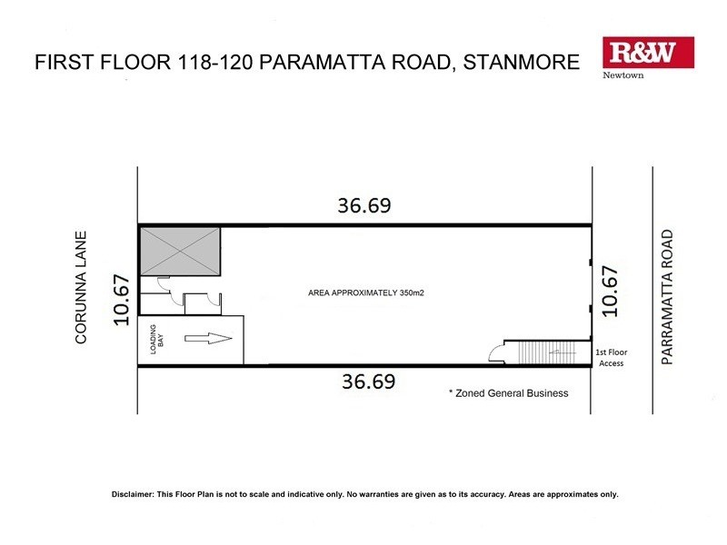 Annandale NSW 2038 Floorplan