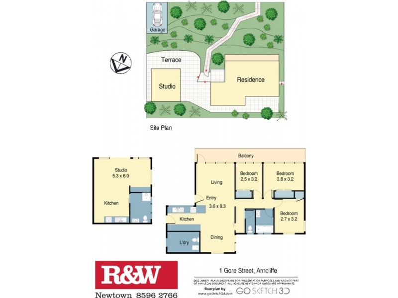 1 Gore Street, Arncliffe NSW 2205 Floorplan
