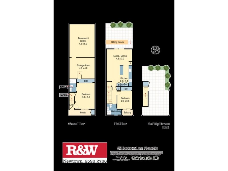 55 Henderson Lane, Alexandria NSW 2015 Floorplan