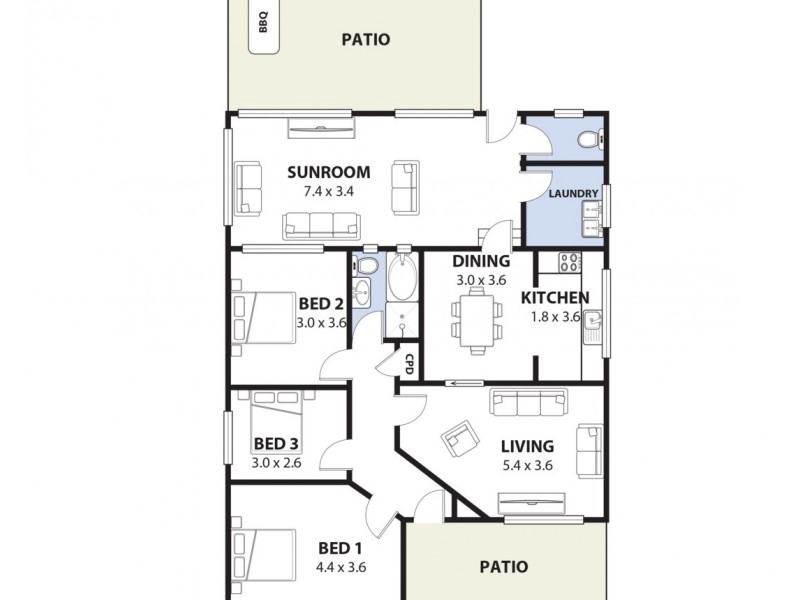 17  Windsor Road, Padstow NSW 2211 Floorplan