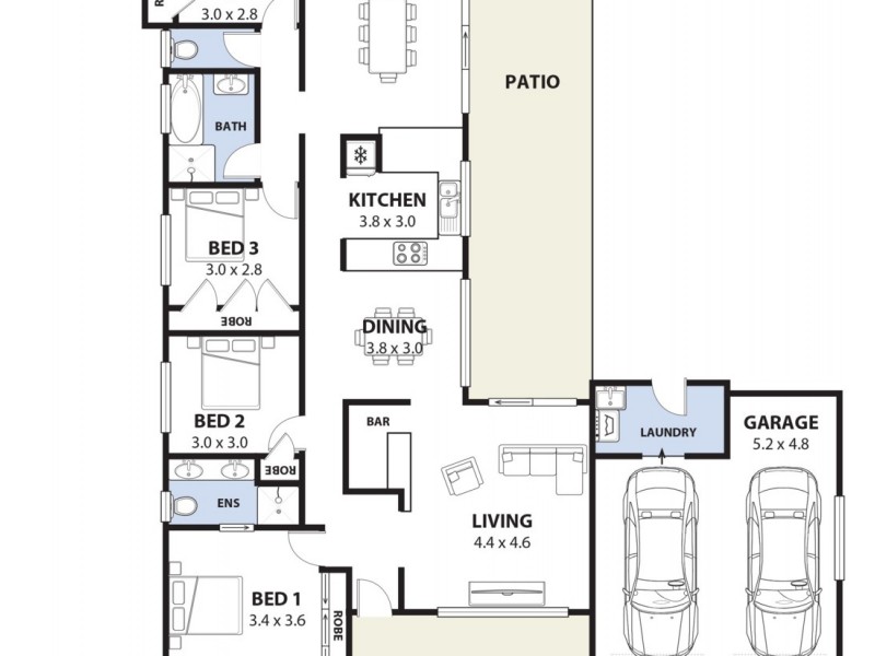 25 Baldi Avenue, Panania NSW 2213 Floorplan