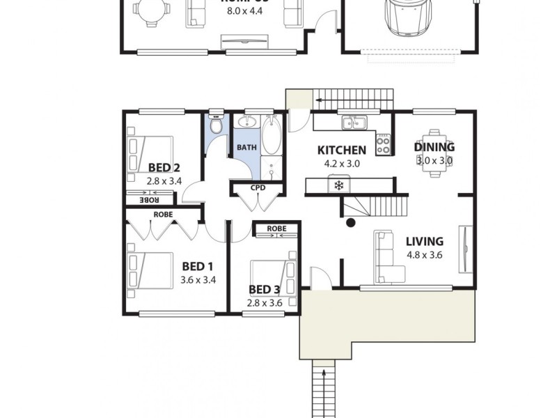27 Clair Crescent, Padstow Heights NSW 2211 Floorplan