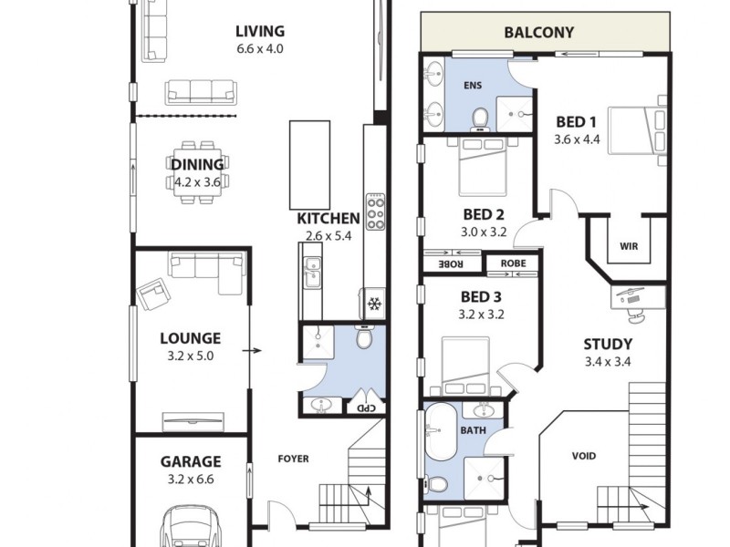 72A Clancy Street, Padstow NSW 2211 Floorplan