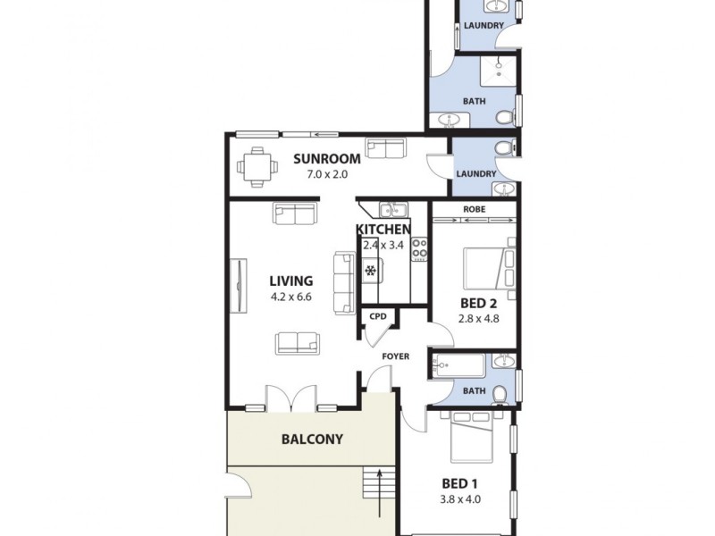 49 Courtney Road, Padstow NSW 2211 Floorplan