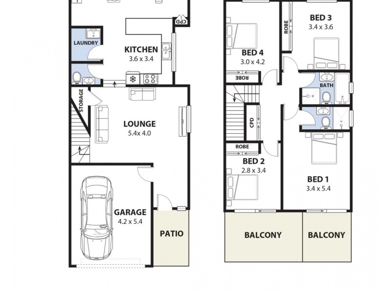 9A Napoli Street, Padstow NSW 2211 Floorplan