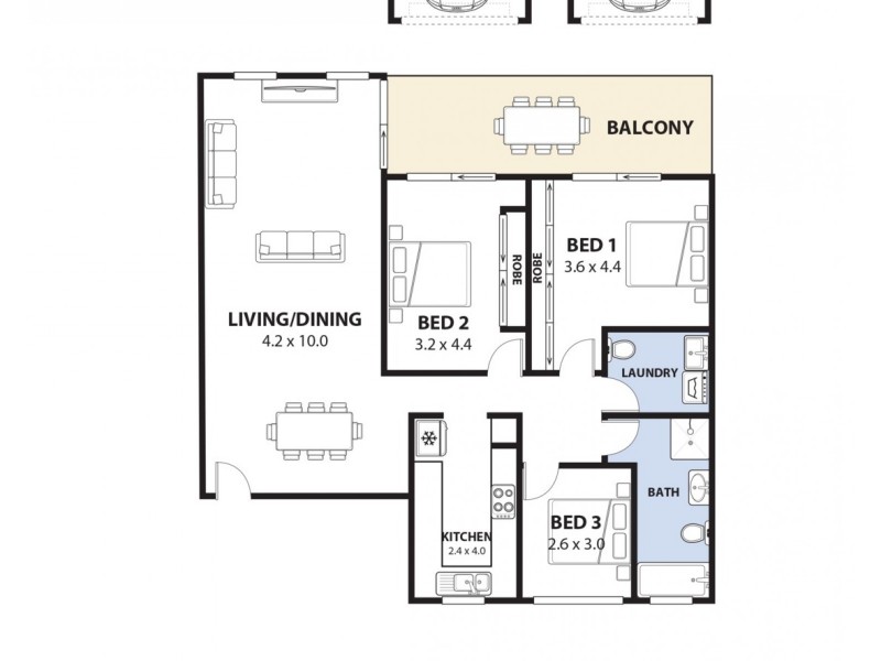 9/78 Cahors Road, Padstow NSW 2211 Floorplan