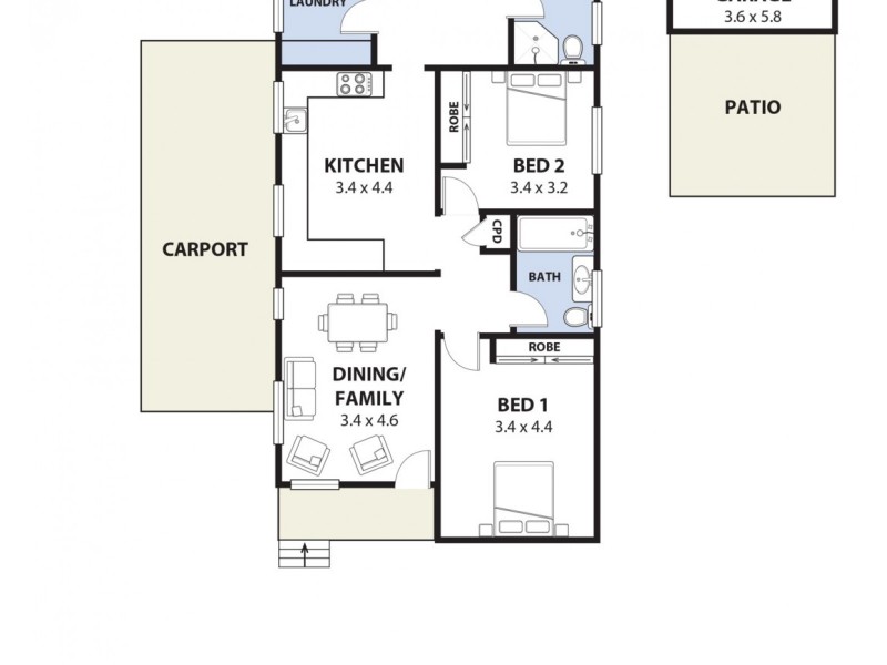 224 The River Road, Revesby NSW 2212 Floorplan