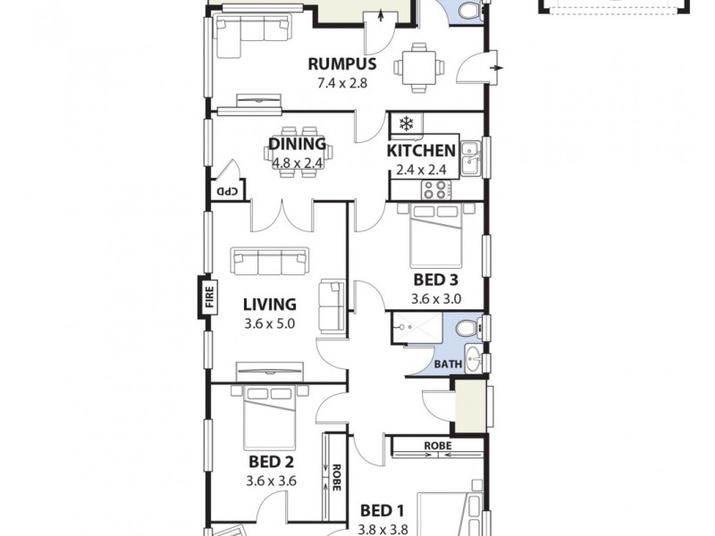 18 School Parade, Padstow NSW 2211 Floorplan