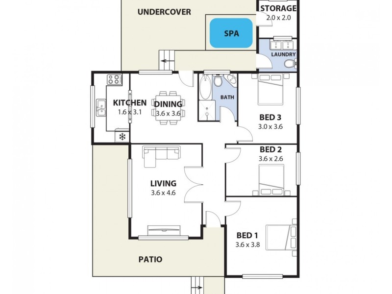 93 Kennedy Street, Picnic Point NSW 2213 Floorplan