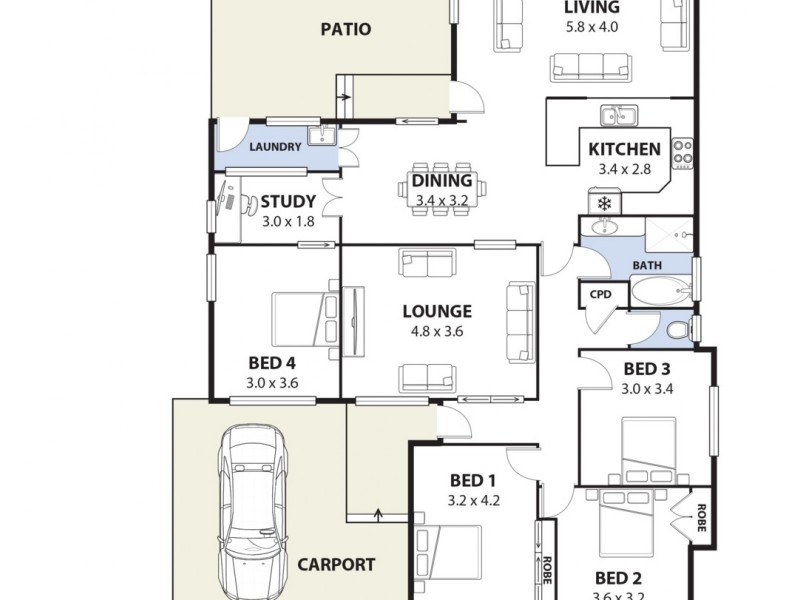 59 Apex Avenue, Picnic Point NSW 2213 Floorplan