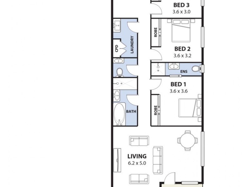 35a  Neptune Street, Revesby NSW 2212 Floorplan