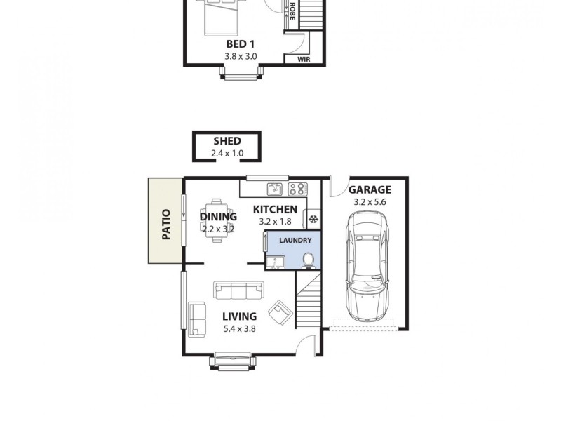 4/27 Clancy Street, Padstow Heights NSW 2211 Floorplan