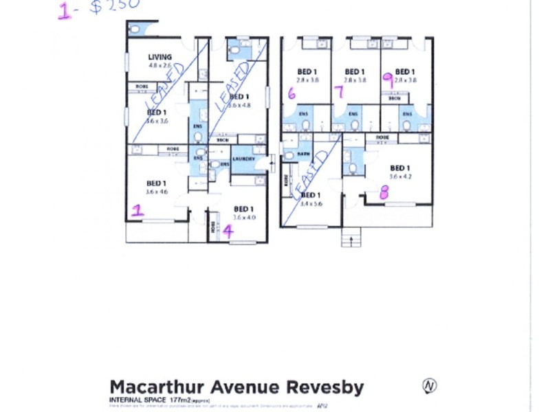 4/7-9 Macarthur Avenue, Revesby NSW 2212 Floorplan