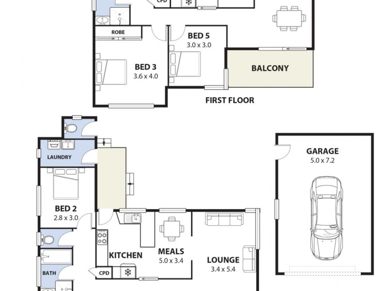 32 Bullecourt Avenue, Milperra NSW 2214 Floorplan