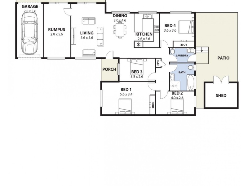 10/55 Weston Street, Panania NSW 2213 Floorplan