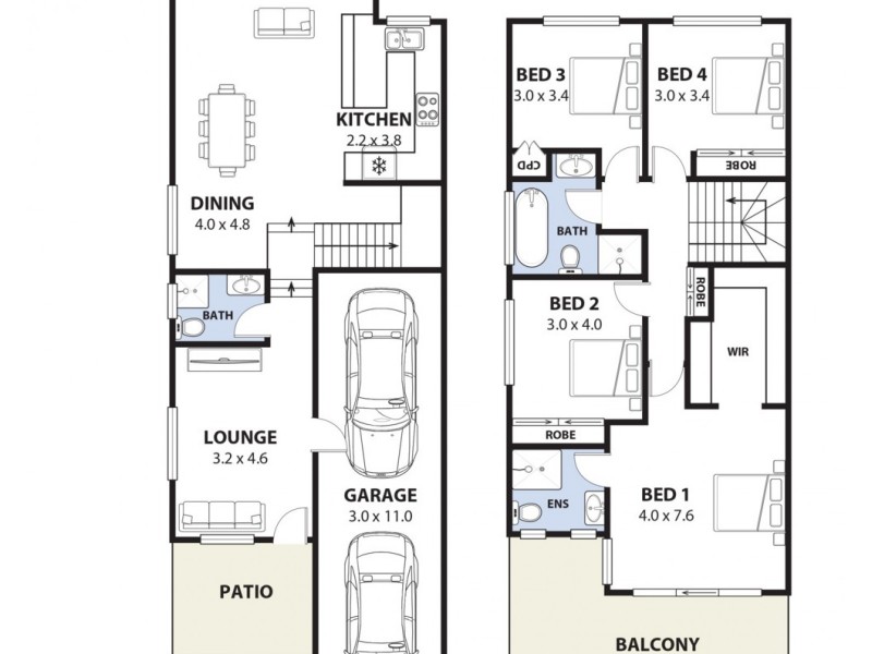 50A Carson Street, Panania NSW 2213 Floorplan