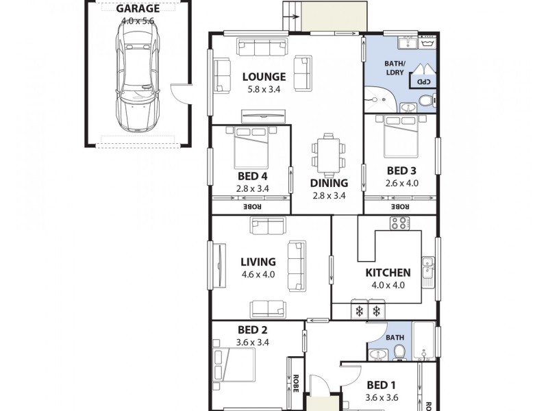 83 Tompson Road, Panania NSW 2213 Floorplan
