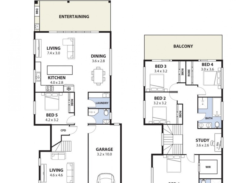 43 Saurine Street, Bankstown NSW 2200 Floorplan