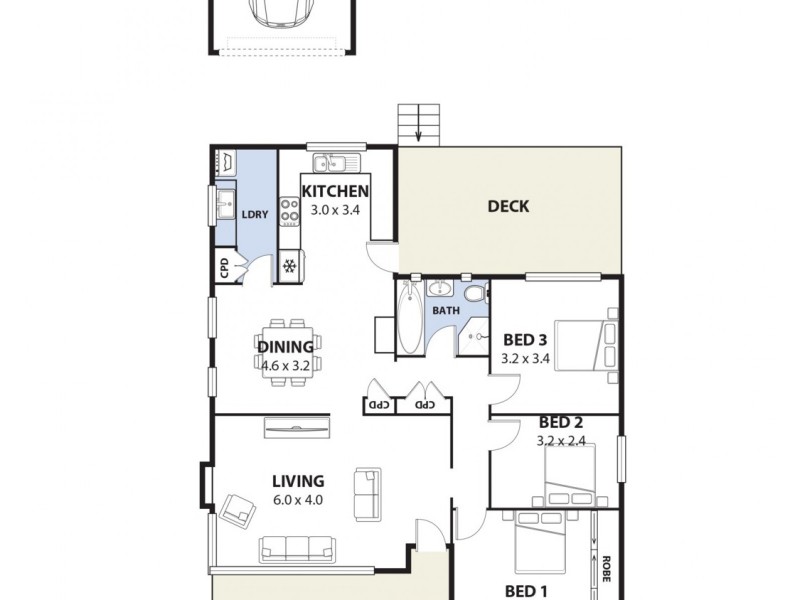 11 Morotai Road, Revesby Heights NSW 2212 Floorplan