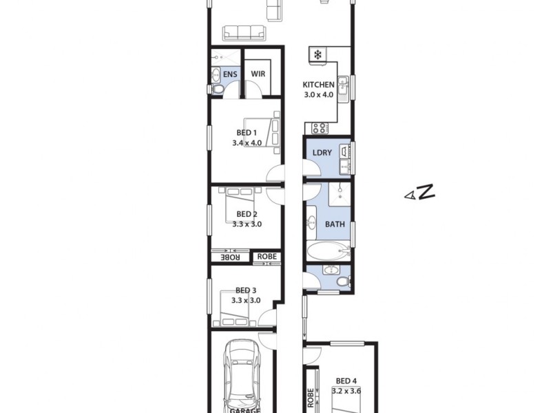 15 Richardson Avenue, Padstow NSW 2211 Floorplan